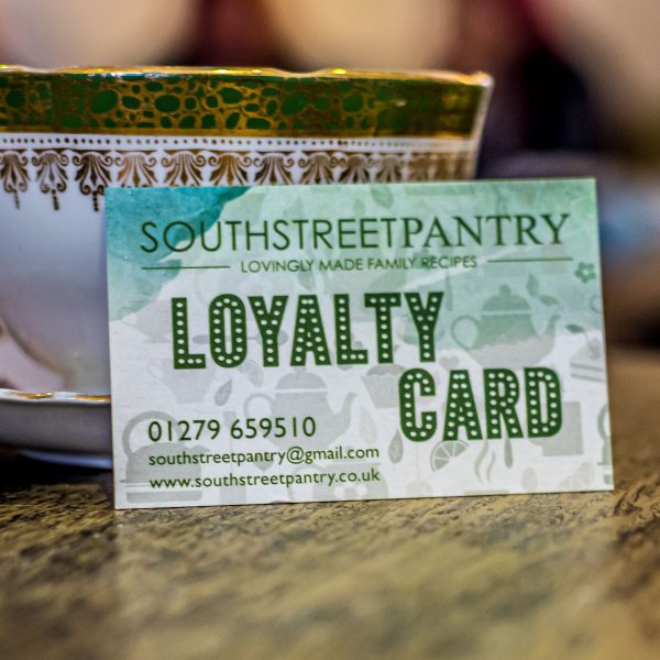 cafe loyalty card